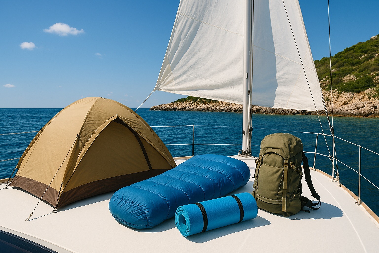 campeggio nautico viaggi a vela in grecia