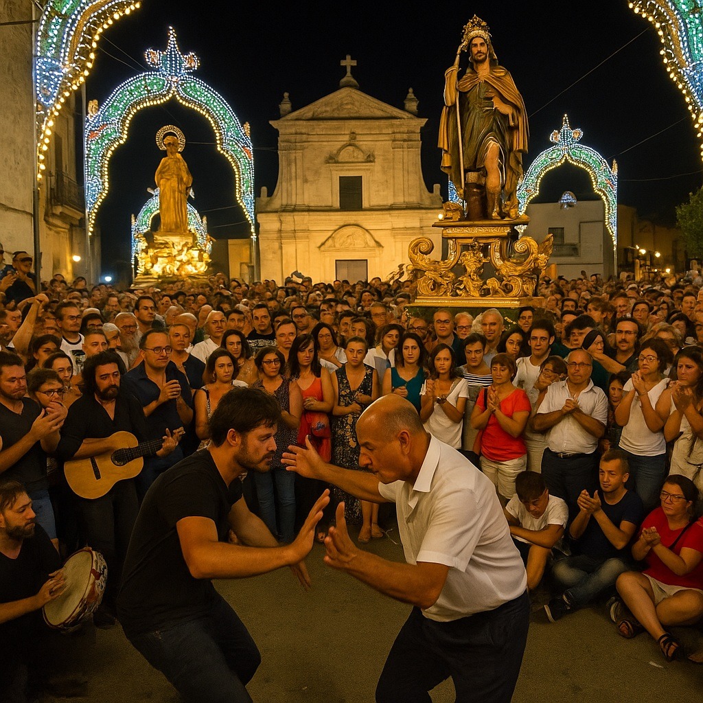 San Rocco e la Festa dellu "Maru": notte magica nel cuore del Salento